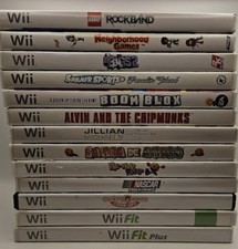 NINTENDO WII VIDEO GAME LOT OF 13