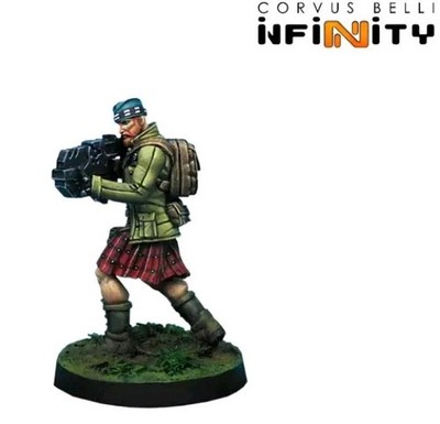 Volunteer, Chain Rifle, Caledonia, Ariadna, Infinity, Corvus Belli. 