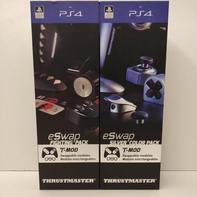 Thrustmaster ESWAP Fighting und Silver Pack - T Mod - Playstation 4 / PC 