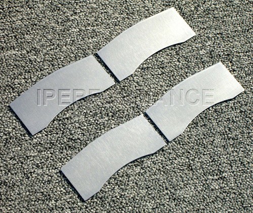 Titanium Brake Pad Shim Heat Shield Set for Brembo B18 Family Type 140 No Lug