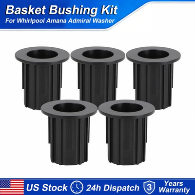 #ad #ad 5PCS Basket Bushing 52719 for Whirlpool Amana Admiral Washer Fixes Basket Wobble $61.09