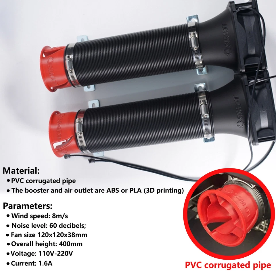 Simulator Wind Speed Sense For Logitech/Thrustmaster G923/G920 Steering Wheel - Image 2 of 4
