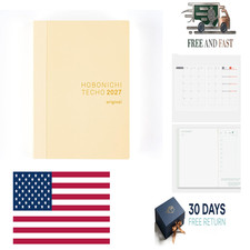 Hobonichi Techo 2027 Original Book   A6, English, Daily, January Start, Monday