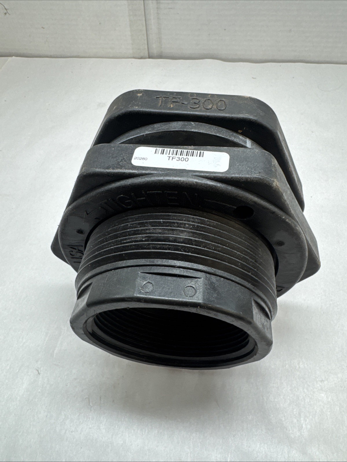 NEW OEM Banjo Tf300 3" Fnpt Bulkhead Tank Polypropylene Fitting