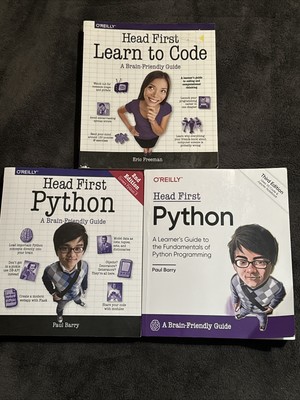 Head First Python: A Learners Guide to the Fundamentals of Python - Book Lot