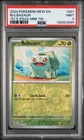 2024 POKEMON MEW EN-151 151 5-PACK MINI TIN #001 BULBASAUR PSA 9