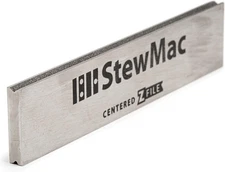 StewMac Compact Z-File Guitar Fret Crowning File, 300-grit, Centered (6423)