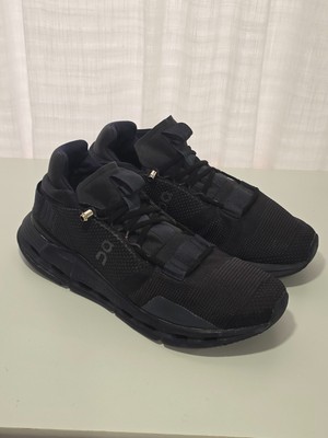 On Cloud Speed Board Shoes Mens Size 9 Black Swiss Engineering Sneakers