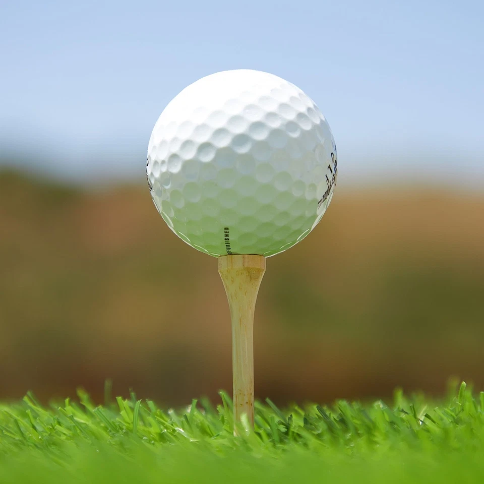 300 Pack Bamboo Golf Tees in Bulk (2 3/4 inch, Natural Wood Color) - Image 3 of 4