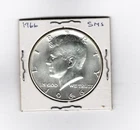1966- 50C Kennedy Half Dollar 40 % Silver SMS