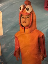 Nickelodeon baby shark William Goldfish costume Toddler 4T Halloween Dress Up