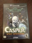Casper: Spirit Dimensions (Nintendo GameCube) CIB, Tested & Working
