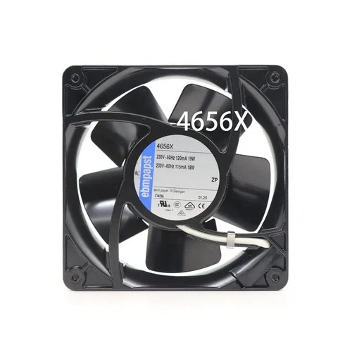 New EBMPAP 4656X 230VAC 19/18W 115mA 120x120x38MM High Speed Server Cooling Fan