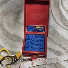 Mini Perfection Game Keychain Basic Fun Mini Game HTF Complete Milton VINTAGE 