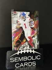 2024 Topps Finest - Common Refractor Malik Nabers #90 (RC)