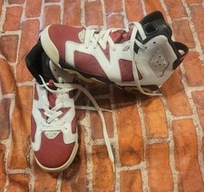 Jordan Air 6 Retro Carmine Boys Shoes Sz 6.5 Youth Guc