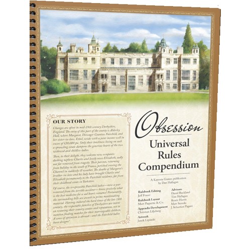 Obsession Board Game: Universal Rules Compendium