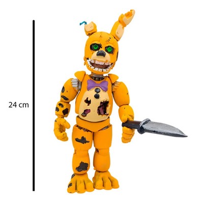 SPRINGTRAP BONNIE W. Afton action figure s8'' FNAF Five Nights at Freddy's HORROR