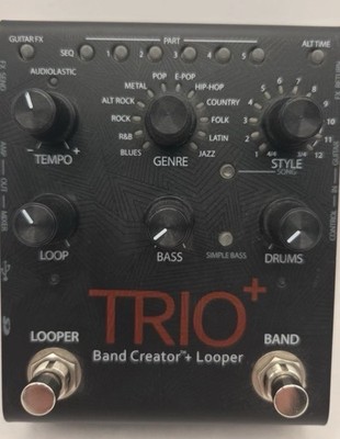 DIGITECH TRIO PLUS V04 w/ FS3X Footswitch Band Creator Looper
