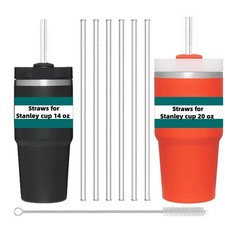 Straw for Stanley Cup 20 14 OZ, Straws Compatible with 20oz 14oz Stanley Cup Acc