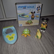 Badewannenspielzeug Disney Playmobil 1-2-3 Aqua - 71417 - Mickys Bootstour