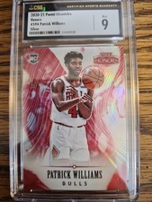 2020-21 Panini Chronicles - Honors Patrick Williams #594 Silver (RC), CSG Grad 9