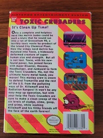 Toxic Crusaders for Nintendo (NES) CIB complete w/ inserts - Tested