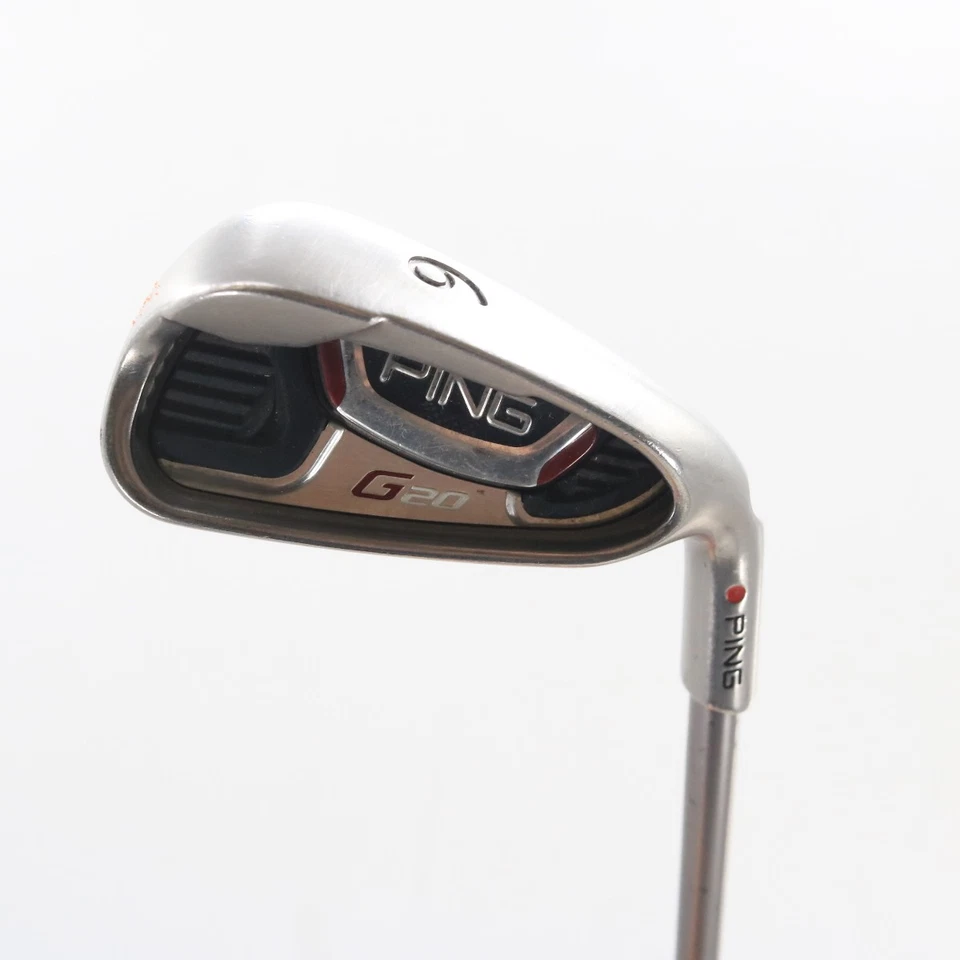 Conjunto de Ferro Ping G20 6-W, U Ponto Vermelho Grafite SR Senior Flex RH +0,25 Polegadas P-155423 - Imagem 2 de 4