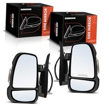 Pair 2 Driver and Passenger Side Power Door Mirror - Compatible with Ram