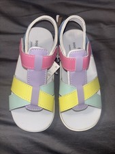 See Kai Run Girls' Shayna Multicolor Sandals, Size 12, NWT