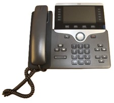 Cisco CP-8851-3PCC-K9 Multiplatform SIP VoIP Phone 8851 Gigabit V18