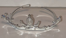 Rainbow High Tiara Song Royal Three Doll Metallic Silver Crown Headband