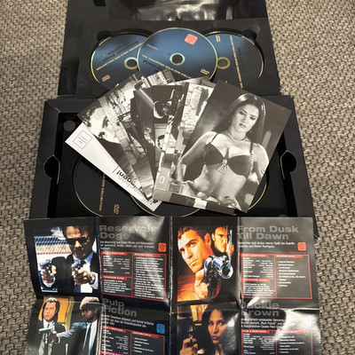 Tarantino Gold DVD Collection - 6 DVDs - inkl. Postkarten, Poster - Ltd.No 11879