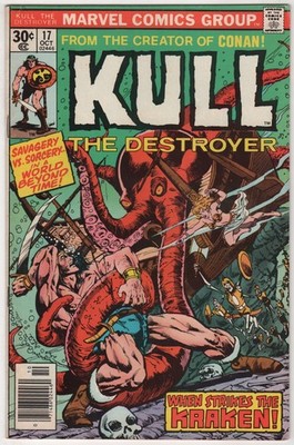 2 - US Comics, KULL the Destroyer # 17, 1976