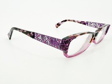 Jean Lafont Legende Eyeglasses FRAMES 741 Purple Brown 51 14-126 Tortoise L154