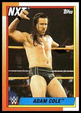 Adam Cole 2021 Topps Heritage WWE #77