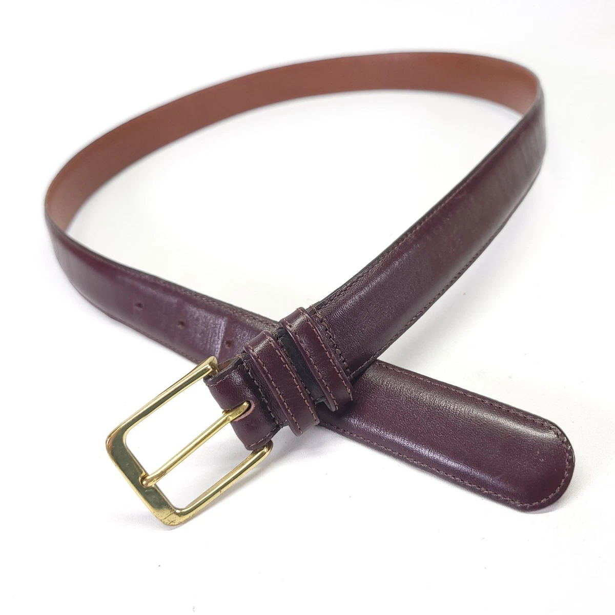 Multicolored COACH leather belt Coach Roller Buckle Cut To Size Reversible Belt In Rainbow  main image 2