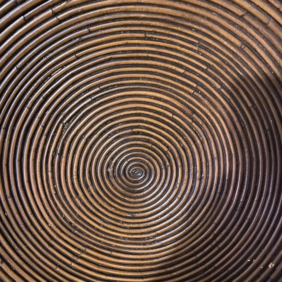 Wicker / Reed Basket / Large Bowl / Primitive / Artistic or Functional - Image 2 of 4