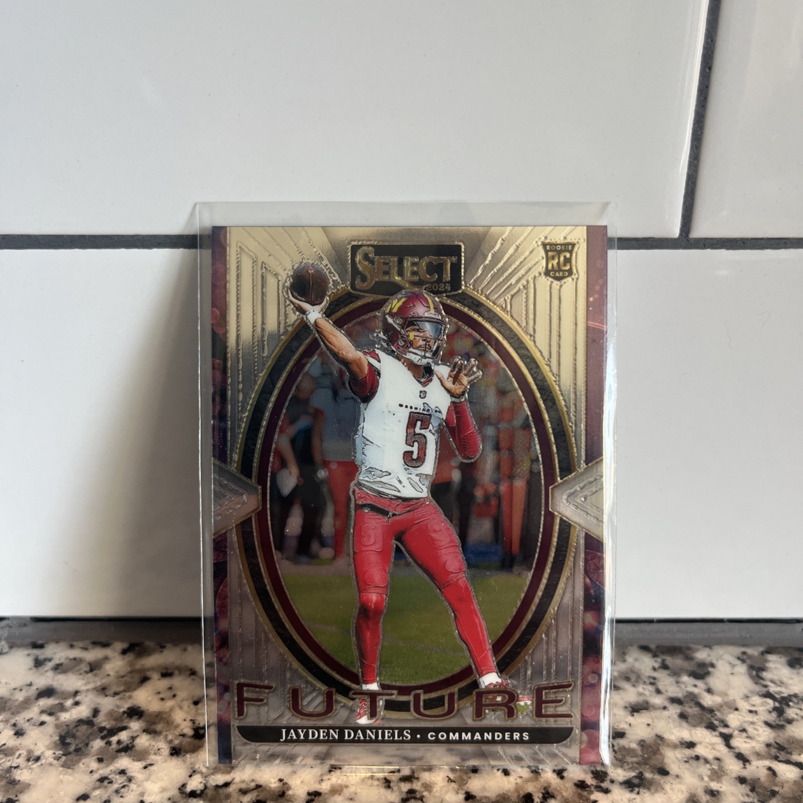 Jayden Daniels 2024 Panini Select - Select Future #4 Silver (RC) - Commanders