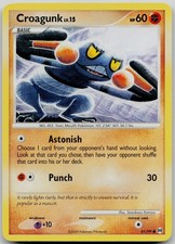 Croagunk Common Arceus 61/99 LP on eBay