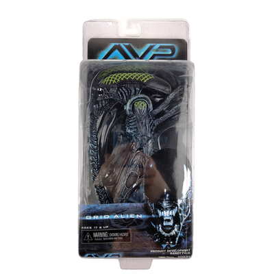 #ad NECA AVP Alien vs Predator Grid Alien 12quot; 1:12 Series 7 Toy Action Figure BNIB $42.95