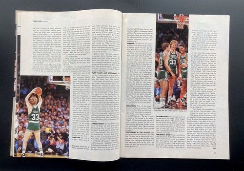 Larry Bird JSA Vintage Era Signed Sports Illustrated 1986 Celtics NO Label RARE - Picture 5 of 5