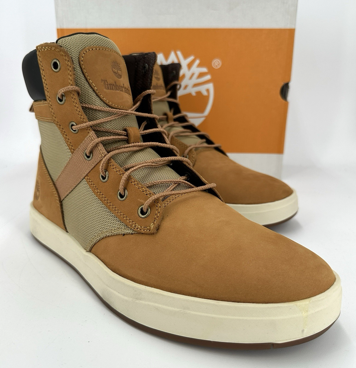 Timberland Davis Square Lace-up Boots size 11.5 Men display picture 1