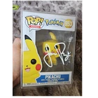 Autographed Funko Pop! Pokémon Pikachu #553 - signed by Jason Paige