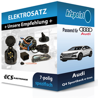 ECS E-Satz 7Polig Fahrzeugspezifisch Passend für Audi Q4 Sportback E-Tron NEU