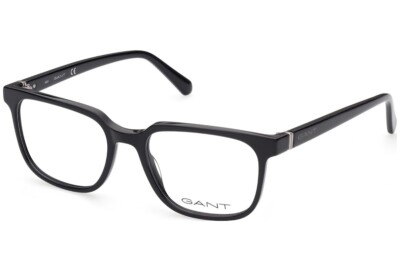 Gant GA3244 001 Shiny Black Plastic Optical Eyeglasses Frame 54-18-145 GA 3244