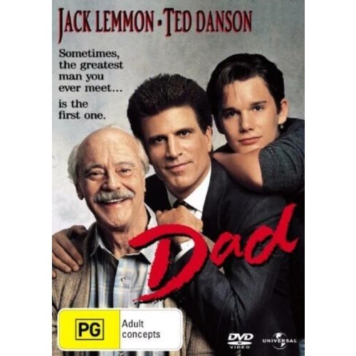 Dad (DVD, 1989) PAL Region 4 (Jack Lemmon, Ted Danson, Ethan Hawke, Kathy Baker) - Picture 1 of 5