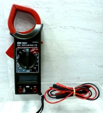 Cen-Tech 95683 Digital Clamp MultiMeter Tester w/ Leads