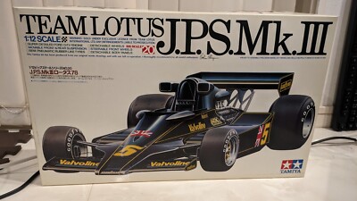 タミヤ 1/12 チーム ロータス 78 J.P.S. Mk.III 改修塗装済完成品