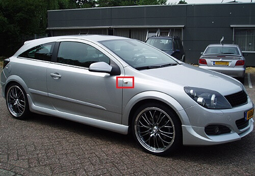 2x schwarze Seitenblinker LED Markierungsleuchte für Adam Astra H J GTC Corsa D E Meriva - Bild 8 von 11